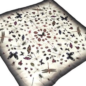 NWT Nordstrom brand TARNISH Insect printed scarf